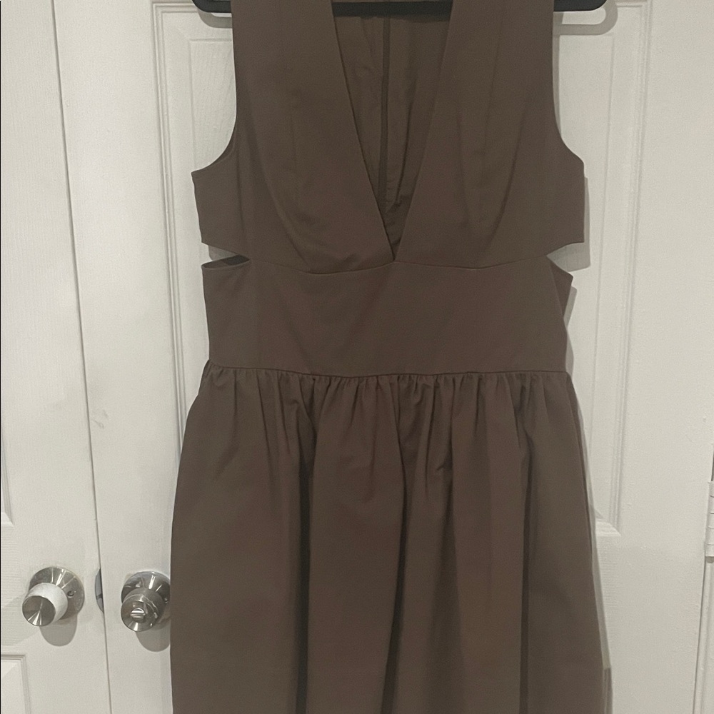 Banana Republic Brown Sleeveless Dress